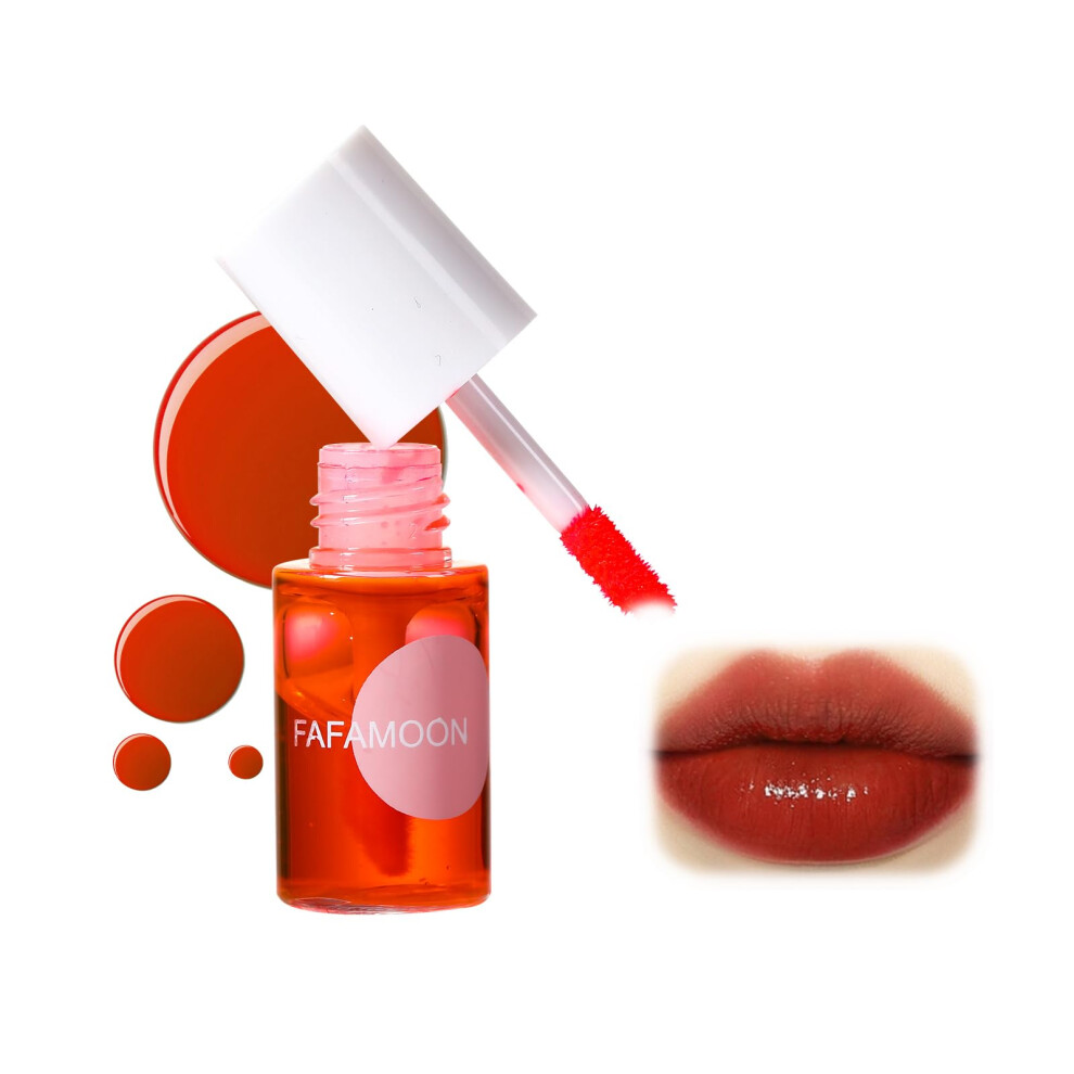Light 4 Colors Fruit Juice Lip Tint Set Long Lasting Nonsticky Matte Liquid Lip Stain For Lips And Cheeks
