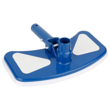 Pool Vacuum Head 11.4 Inch Weighted Flexible with Side Brushes for Inground Swimming Pools