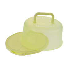 Cake Carrier with Handle Reusable Plastic Cake Storage Box for Birthday Desserts and Home Baking