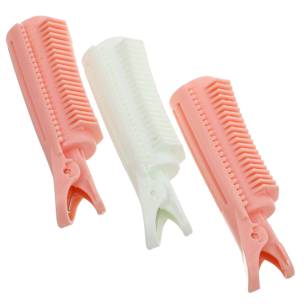 Heatless Hair Curler Set for Long Hair with Root Lift Clips for Bangs and Instant Volume