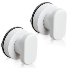KAFENDA Glass Door and Window Handles, Bathroom Sliding Doors, cupboards, wardrobes, Suction Cups, Non-Marking Handles, Non-Perforated Absorption Hand