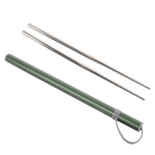 Titanium Chopsticks With Case Steel Trvel Holder Travel