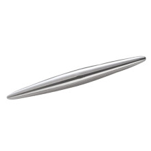Stainless Steel Rolling Pin for Baking Large Metal Dough Roller with Ergonomic Grip for Pizza Cookies