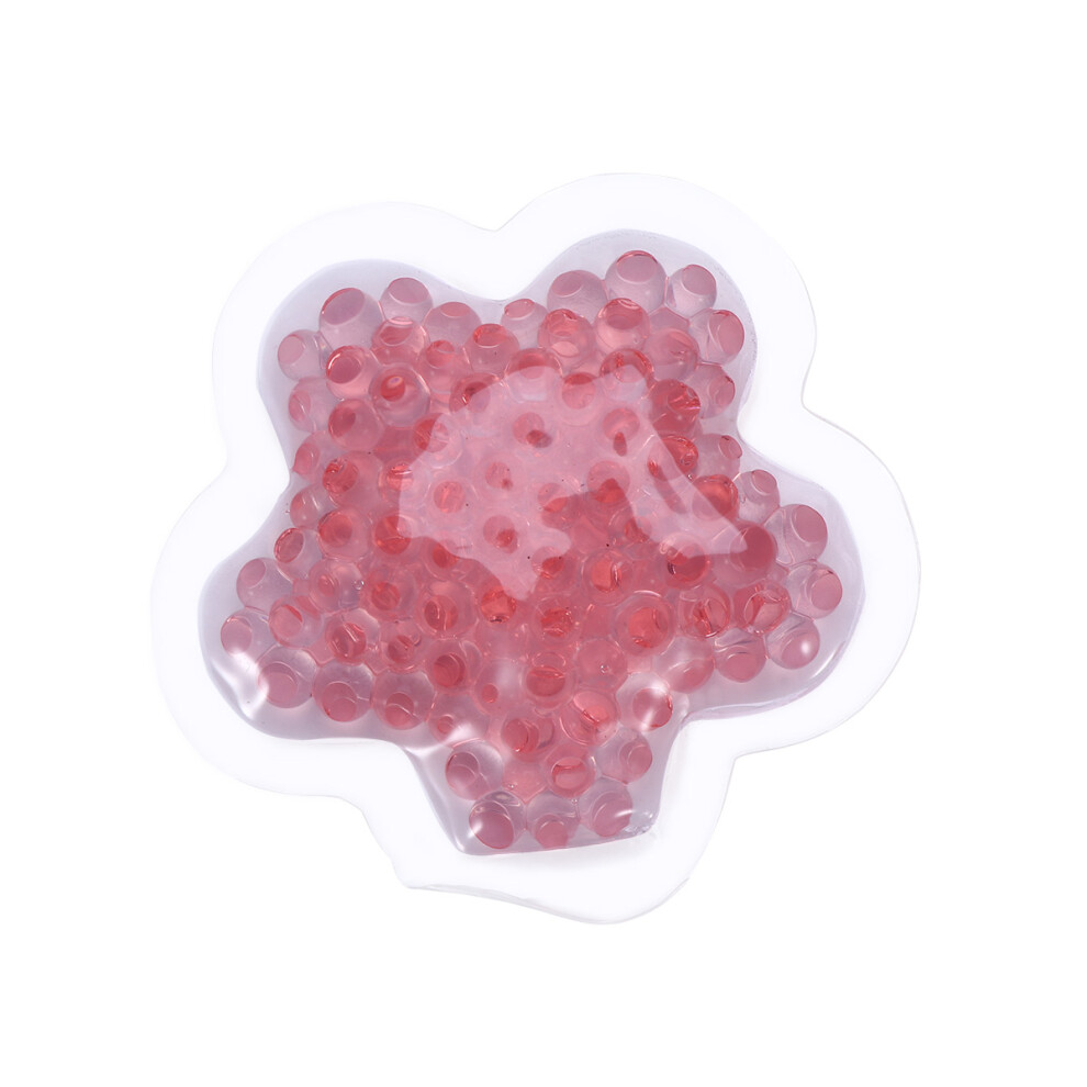Inoomp Pink Breastcare Hot Cold Therapy Pack Reusable Gel Bead Pads