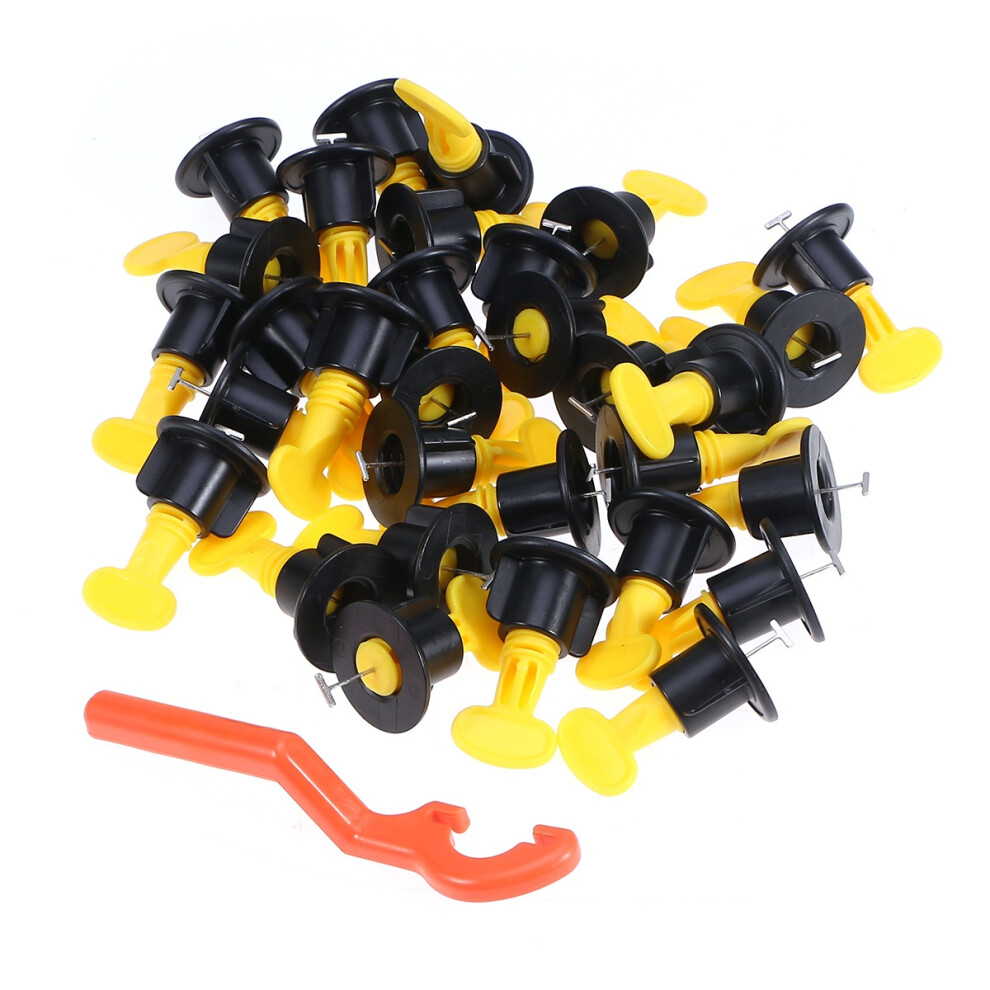 50Sets Tile Leveller System Assorted Color Spacers For Home Wall Floor 3162805743449