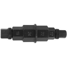 Black Carbon Steel Motorcycle Axle Removal Socket Tool Front Wheel