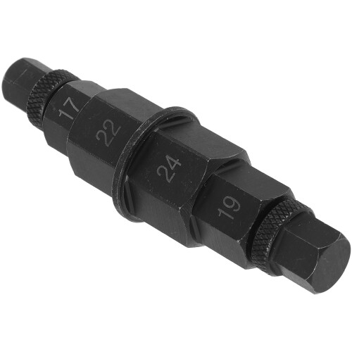 Black Carbon Steel Motorcycle Axle Removal Socket Tool Front Wheel 1