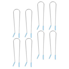 8Pièces Pinces Remplacement Bigoudis Chauds Pratiques En Acier