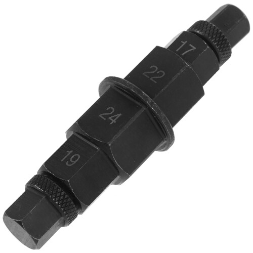 Black Carbon Steel Motorcycle Axle Removal Socket Tool Front Wheel 2