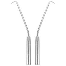 2Pcs Durable Steel Fence Tie Hooks for Plant Climbing and Garden Use