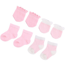 4Paare Baby Set Pink Neugeborene Komfort