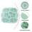 Silicone Green Dinosaur Cake Mold Durable Food-Grade DIY Baking Tool 8