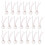 60 Pcs 35mm Three-Pole Self-Excited Buzzer Piezo Disc Ceramic Chip 1