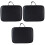 3Pcs Black Hair Clipper Storage Box Shockproof Shaver Carrying Case 3