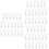 60 Pcs 35mm Three-Pole Self-Excited Buzzer Piezo Disc Ceramic Chip 6