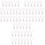 60 Pcs 35mm Three-Pole Self-Excited Buzzer Piezo Disc Ceramic Chip 3