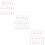 60 Pcs 35mm Three-Pole Self-Excited Buzzer Piezo Disc Ceramic Chip 9