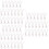 60 Pcs 35mm Three-Pole Self-Excited Buzzer Piezo Disc Ceramic Chip 7