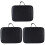 3Pcs Black Hair Clipper Storage Box Shockproof Shaver Carrying Case 2