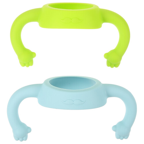 2Pièces Support Bébé Silicone Ergonomique