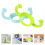 2Pièces Support Bébé Silicone Ergonomique 4
