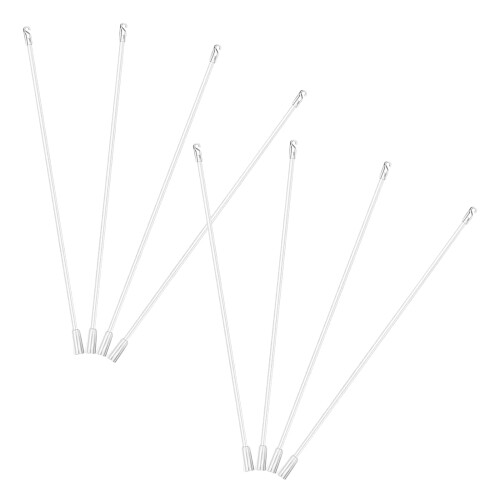 8pcs white plastic vertical blind wand for venetian blinds 1