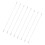8pcs white plastic vertical blind wand for venetian blinds 3