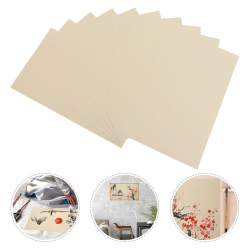 Calligraphy Paper Beige 10sheets 19.7x11.8in 2
