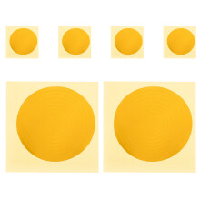6 Sheets Tag Pressure Gauge Sticker Reflective Film