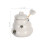 5Pcs Bee Pattern Ceramic Honey Pot with Lid and Dipper for Kitchen 2