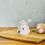5Pcs Bee Pattern Ceramic Honey Pot with Lid and Dipper for Kitchen 6