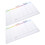 Magnetic Whiteboard Fridge Magnetic Writing Boards Multi 2pcs 5