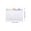 Magnetic Whiteboard Fridge Magnetic Writing Boards Multi 2pcs 2