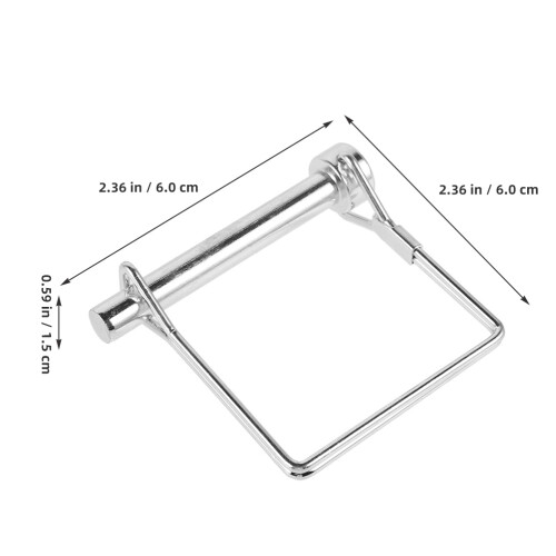 Raindrops Tow Hitch Lock Silver For Vehicles 10set 1