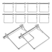 Raindrops Tow Hitch Lock Silver For Vehicles 10set