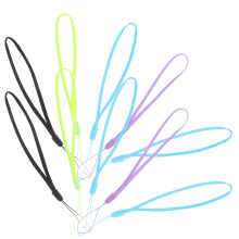 10Pcs Assorted Color Wrist Lanyards for Phone Keychain Id Badge Holder