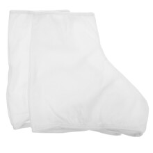 3Pcs Elastic Skate Boot Covers For Hockey Figure Skates Size S White