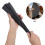 2Pcs Black Foldable Hand Fan for Party Performance Lightweight Durable 5