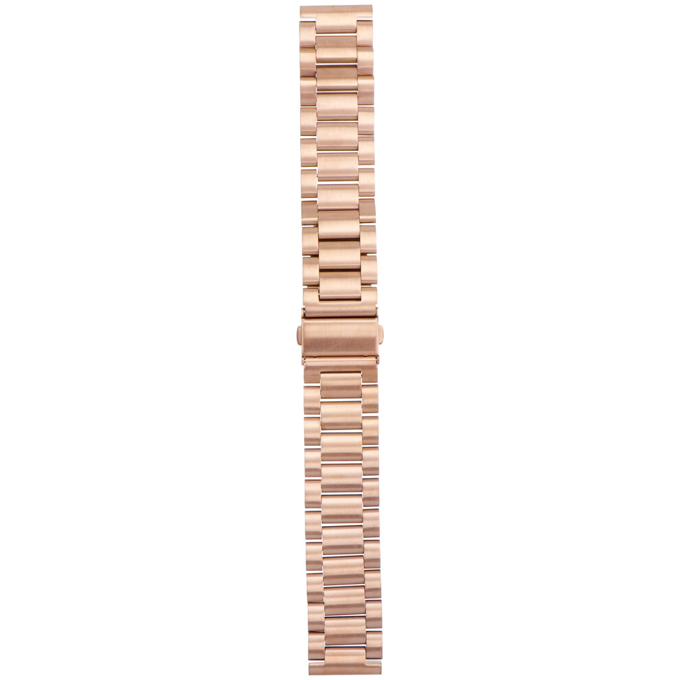 3Pcs Stainless Steel Watch Strap For Garmin Venu Rose Gold 013540986741