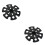 12 Pcs Outdoor Accessories On Foot Snowflake 6