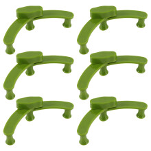 6Pcs Reusable Green Plant Branch Bender Clips Tree Supports for Garden