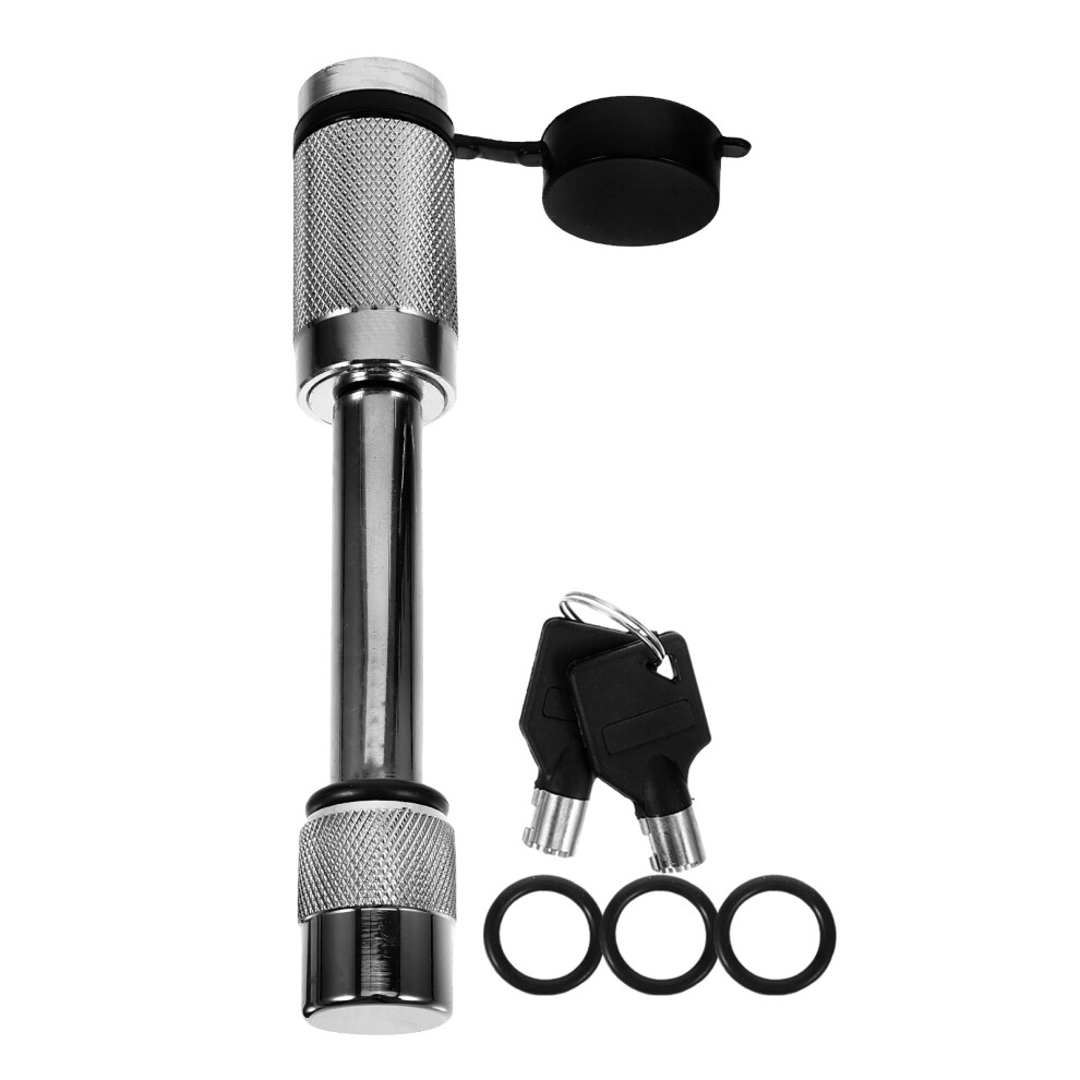 1Set Steel Trailer Lock Set For Car Trailer Hitch Coupler Lock White 3072457406329