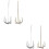 4Pcs Electric Drill Stirring Rods Assorted Color Durable Cement Mixer 6