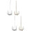 4Pcs Electric Drill Stirring Rods Assorted Color Durable Cement Mixer 7