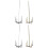 4Pcs Electric Drill Stirring Rods Assorted Color Durable Cement Mixer 5