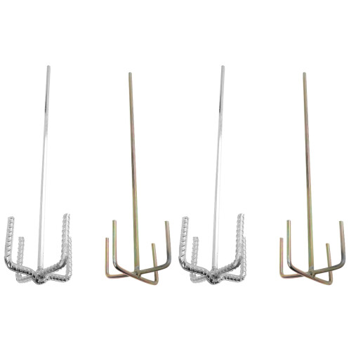 4Pcs Electric Drill Stirring Rods Assorted Color Durable Cement Mixer 1