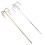 4Pcs Electric Drill Stirring Rods Assorted Color Durable Cement Mixer 9
