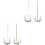 4Pcs Electric Drill Stirring Rods Assorted Color Durable Cement Mixer 3