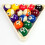2Pcs ABS Pool Table Billiard Triangle Rack Durable Ball Holder 8