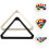 2Pcs ABS Pool Table Billiard Triangle Rack Durable Ball Holder 4